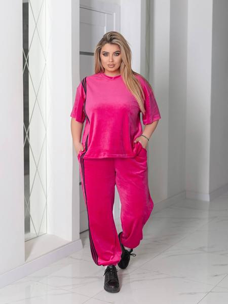 Костюм спорт Seven Zikina (50-64) 1359 pink (лето)