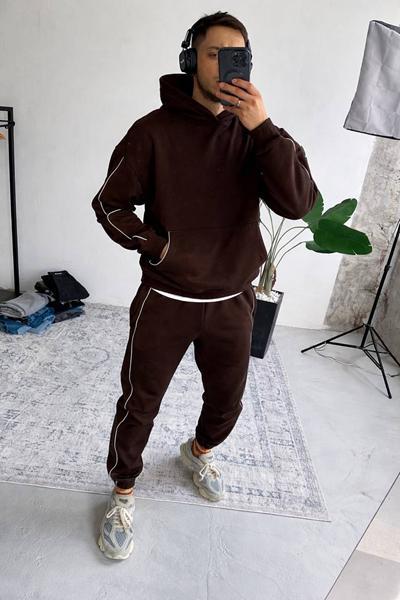 Костюм спорт Seven Zikina (46-60) 1361 brown (деми)