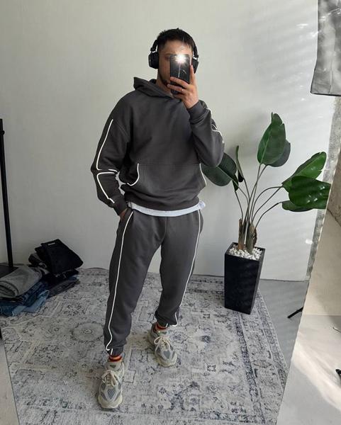 Костюм спорт Seven Zikina (46-60) 1361 grey (деми)