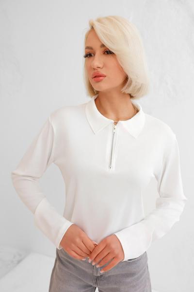Свитер Katty (L-2XL) 7334 white (деми)