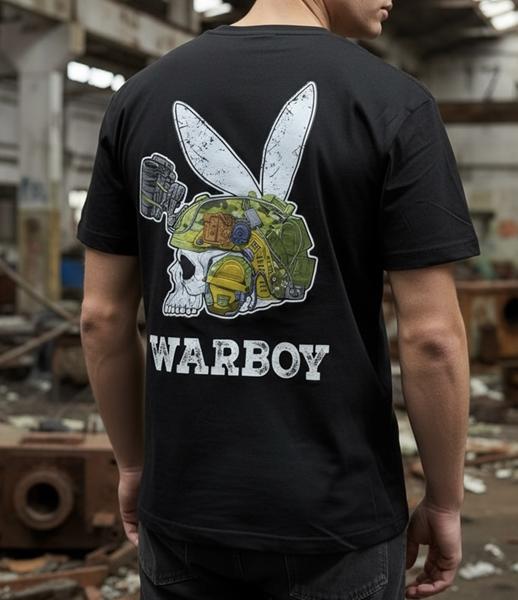 Футболка Madoka (M-3XL) 1275 black (лето)