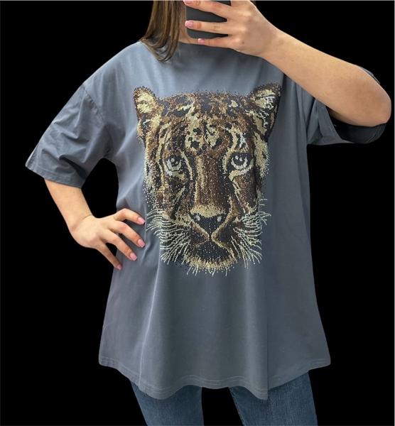 Футболка Elena&Vika (46-48) 25101 grey (лето)