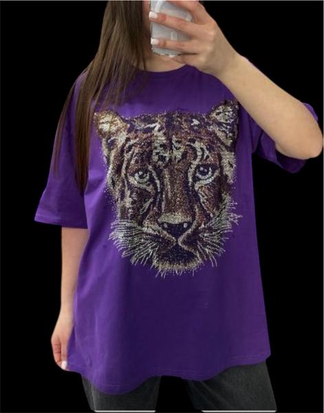 Футболка Elena&Vika (46-48) 25101 purple (лето)