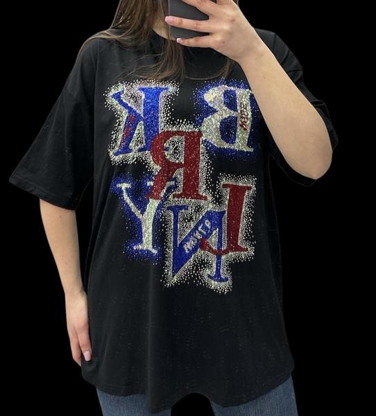 Футболка Elena&Vika (46-48) 25103 black (лето)