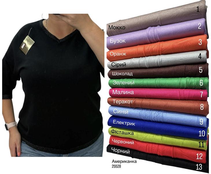 Американка Elena&Vika (50-58) 25528 orange (деми)