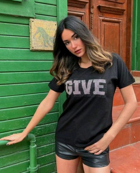 Футболка LiZa Brend (44-50) 1116 black (лето)