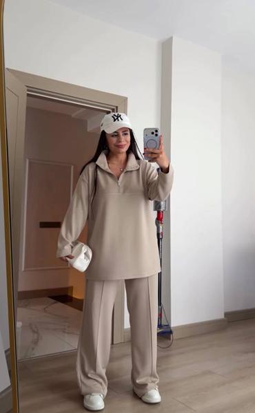 Костюм спорт Femzone (42-58) 1180 beige (деми)