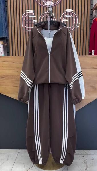 Костюм спорт Femzone (42-58) 1182 brown (деми)