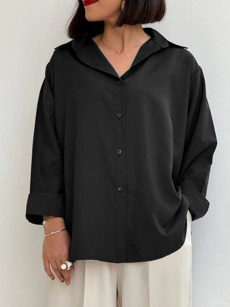 Блузка Femzone (42-58) 1183 black (деми)