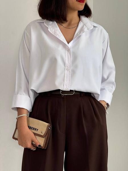 Блузка Femzone (42-58) 1183 white (деми)