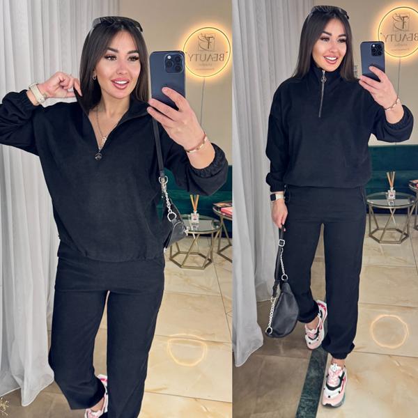 Костюм спорт Sofi Cor (42-52) 6030 black (деми)