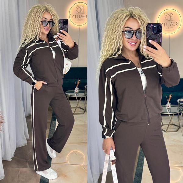 Костюм спорт Sofi Cor (42-52) 9037 brown (деми)