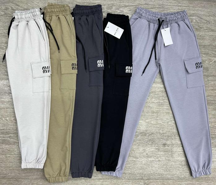 Штаны спорт MMZ (9-13) 294-2 grey (деми)