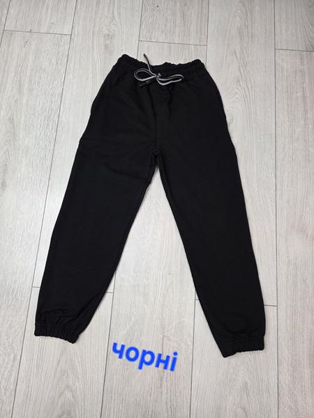 Штаны спорт MMZ (7-10) M1000 black (деми)