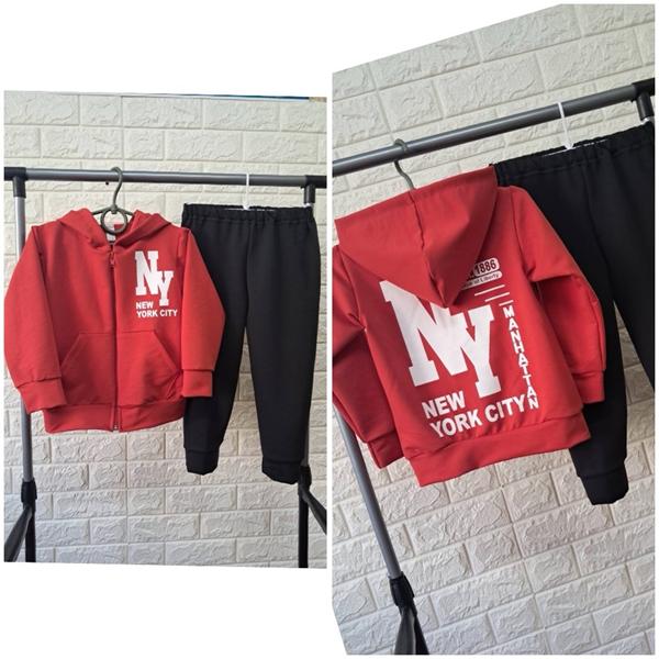 Костюм спорт Proschenko (5-8) PR684 red (деми)