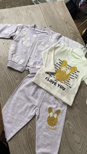 Костюм спорт Proschenko (0.9-2) PR704 grey (деми)