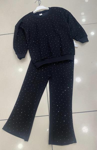 Костюм спорт Proschenko (3-10) PR739 black (деми)