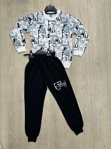 Костюм спорт Proschenko (8-12) PR748 black (деми)