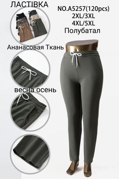 Штаны спорт Giang (2XL-5XL) 5257 mix (деми)