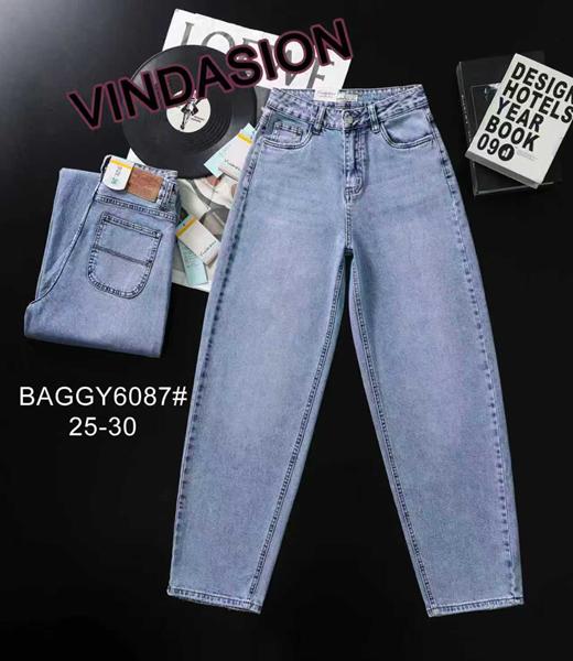 Джинсы Vindassion (25-30) 6087 l.blue (деми)