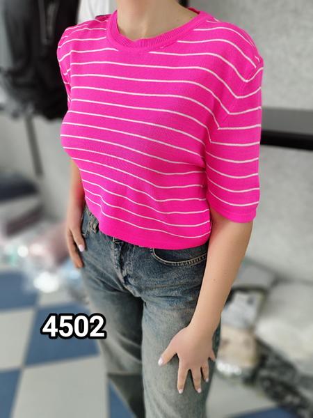 Топ MMC clothes (42-46) 4502 pink (лето)