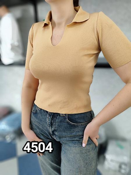 Футболка MMC clothes (42-46) 4504 beige (лето)