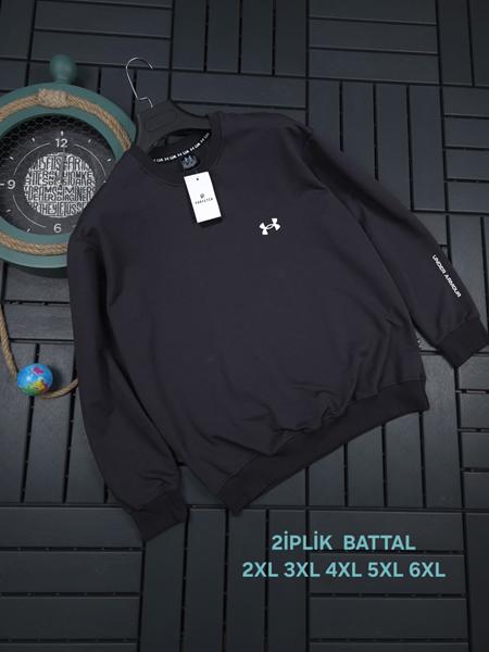 Свитер Hous Of Timur (2XL-6XL) HT1229 d.grey (деми)