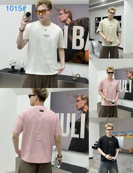 Футболка F.T.H (L-4XL) 1015 white (лето)