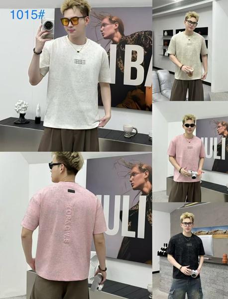 Футболка F.T.H (L-4XL) 1015 black (лето)