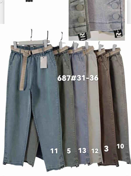 Штаны Immei (31-36) 687-12 l.grey (деми)