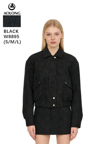 Куртка Immei (S-L) W8895 black (деми)