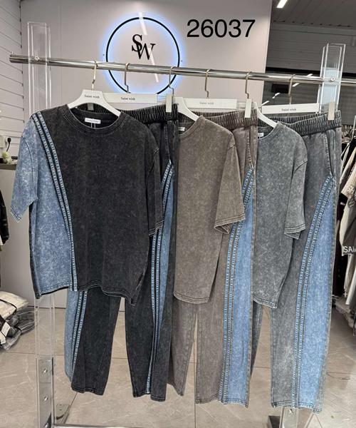 Костюм спорт DGMD (M-XL) 26037 grey (деми)