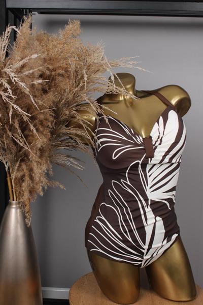 Комплект Sun&Sea (48-56) 26812 brown-white (лето)