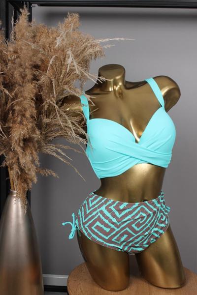 Купальник Sun&Sea (48-56) 26801 l.blue (лето)