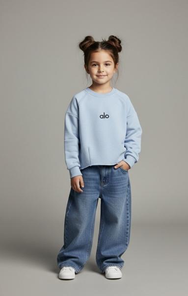 Свитер Limerense (122-152) DD112 l.blue (деми)