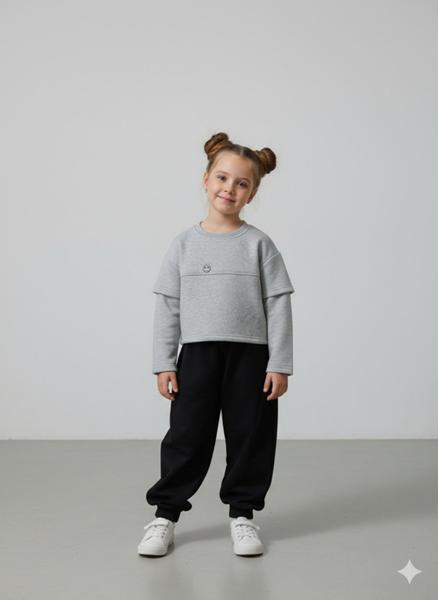 Свитер Limerense (122-152) DD115 grey (деми)