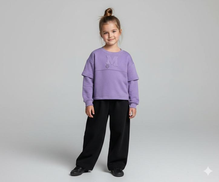 Свитер Limerense (122-152) DD117 lilac (деми)