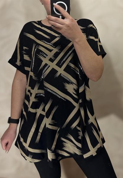 Футболка LeVisha (58-62) 25008 black (лето)