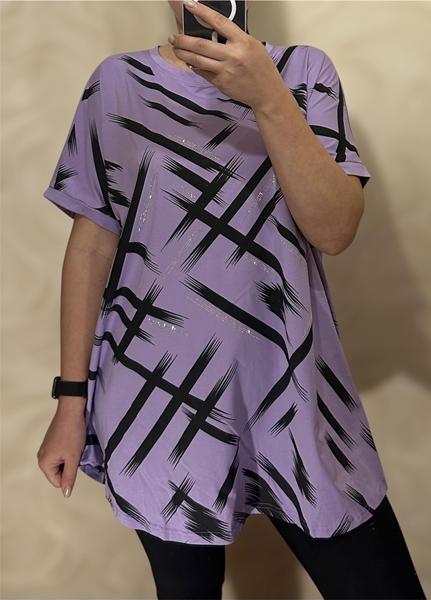 Футболка LeVisha (58-62) 25008 lilac (лето)