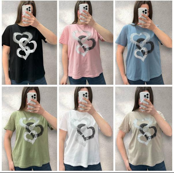 Футболка LeVisha (46-50) 25070 pink (лето)