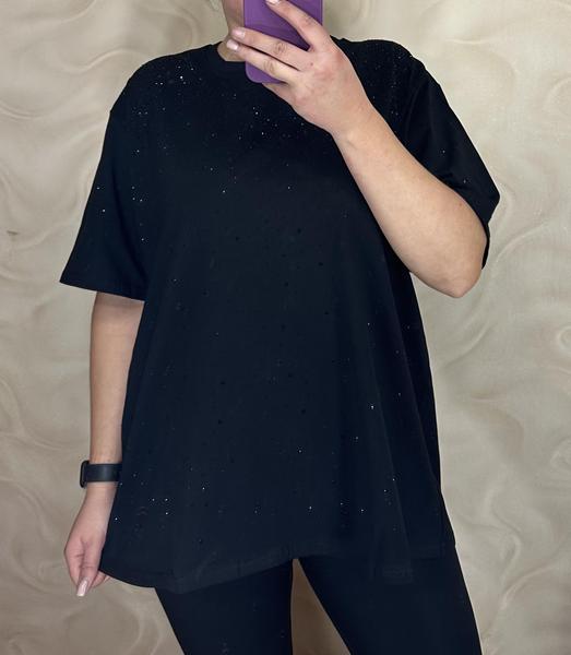 Футболка LeVisha (52-56) 26002 black (лето)