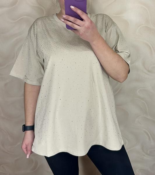 Футболка LeVisha (52-56) 26002 l.beige (лето)