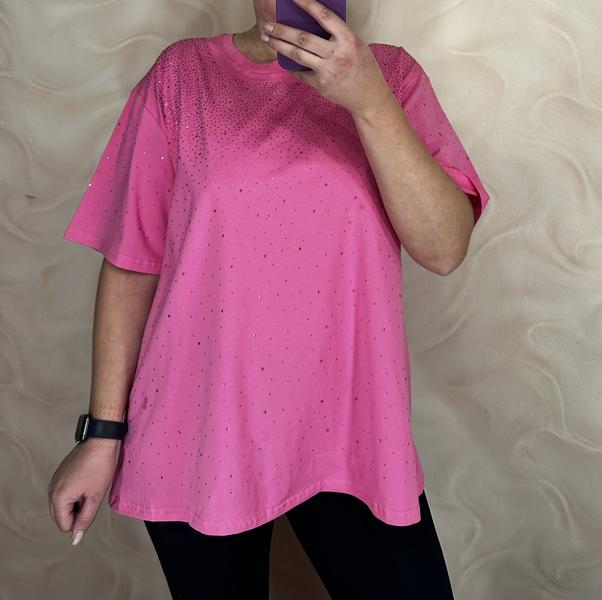 Футболка LeVisha (52-56) 26002 pink (лето)