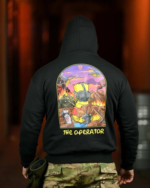 Худи Madoka (M-3XL) 1318 black (деми)