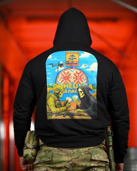 Худи Madoka (M-3XL) 1335 black (деми)