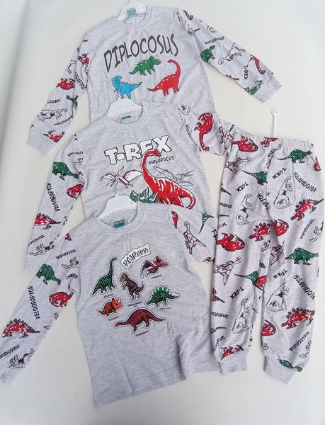 Пижама Meloria (6-9) 1005-1 grey-l.blue (деми)