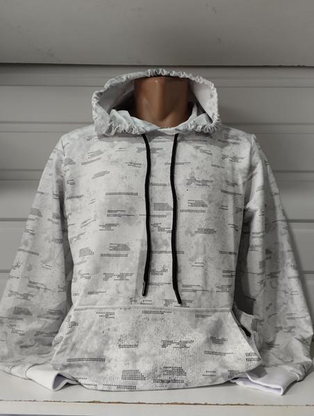 Худи Panda (S-2XL) 1469 white (деми)