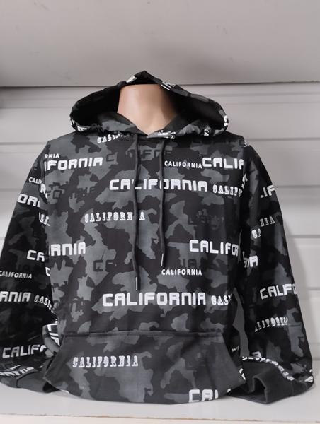 Худи Panda (S-2XL) 1482 black (деми)