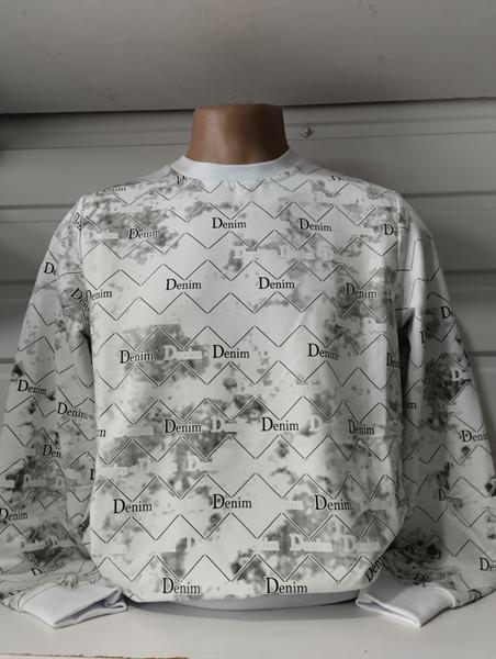 Свитер Panda (S-2XL) 1491 white (деми)