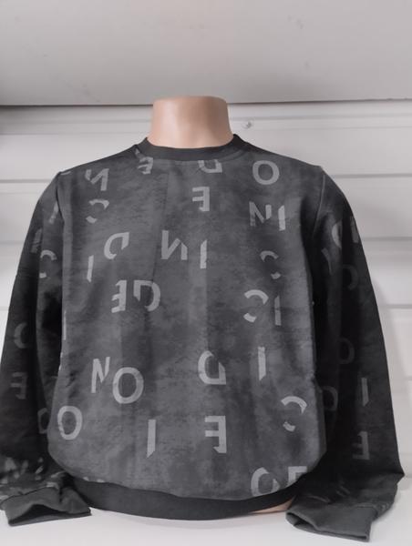 Свитер Panda (S-2XL) 1492 black (деми)